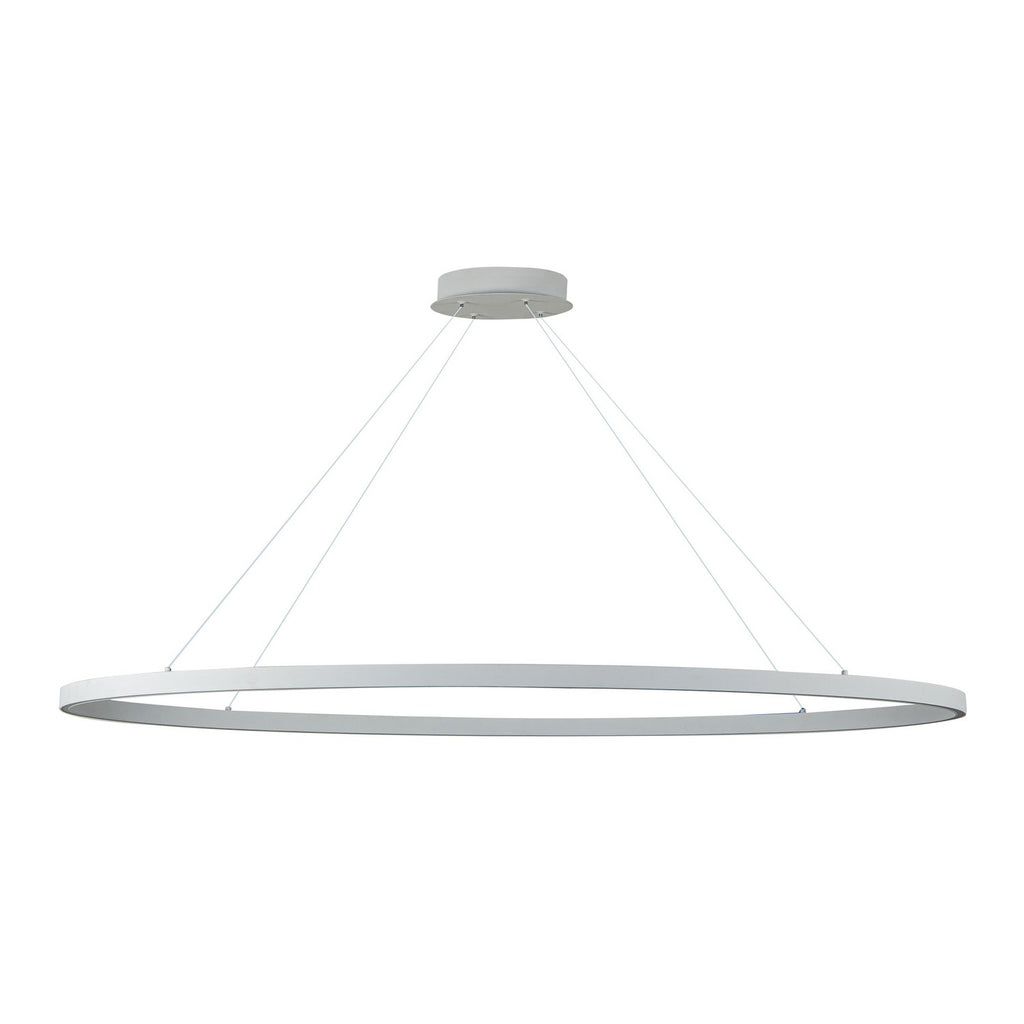 LP79153-WH Ovale 1 Light Pendant | Alternate Image