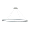 LP79153-WH Ovale 1 Light Pendant | Alternate Image