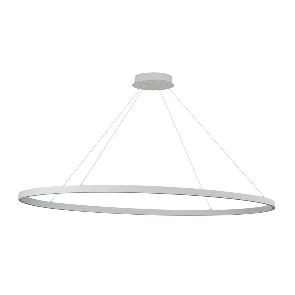 LP79153-WH Ovale 1 Light Pendant | Alternate Image