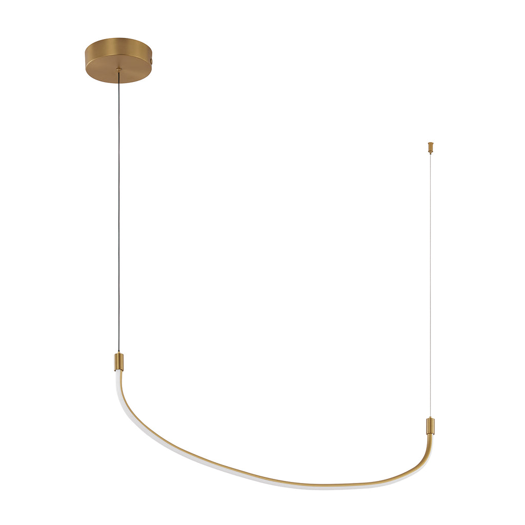 LP89036-BG Ryan Pauly Talis 1 Light Pendant | Main Image