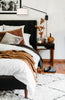 Crystorama-OPEN-BOX Mallory 1 Light Swing Arm Sconce in Matte Black - Lifestyle View