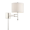 Crystorama Marshall 12.5'' Task Sconce in Polished Nickel - Additional View