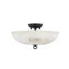 MDS810-DB Somerset 3 Light Semi-Flush Mount Main Image