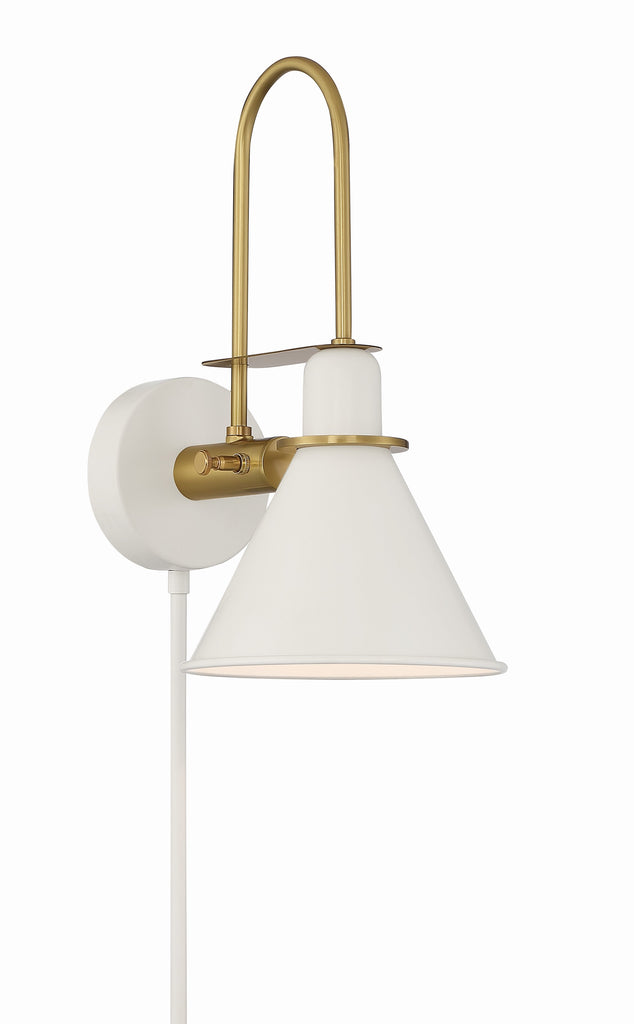 MED-B5501-WH_ULN Medford 1 Light Task Sconce | Main Image