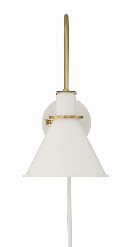 MED-B5501-WH Medford 1 Light Task Sconce | Alternate Image