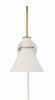 MED-B5501-WH Medford 1 Light Task Sconce | Alternate Image