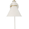 Crystorama-OPEN-BOX Medford 1 Light Task Sconce in White - Additional View