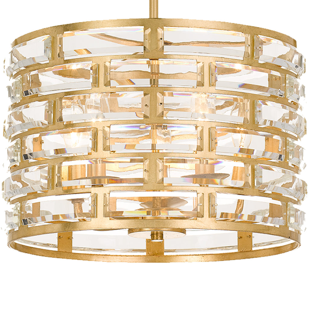 MER-4865-GA_CEILING Meridian 5 Light Semi Flush | Alternate Image