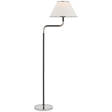Polished Nickel and Ebony