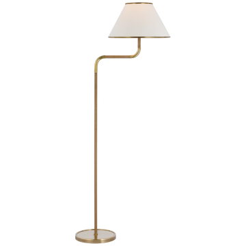 Soft Brass and Natural Oak