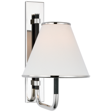 Polished Nickel and Ebony