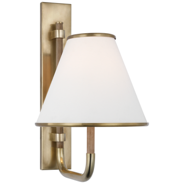 Soft Brass and Natural Oak