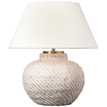Plaster White Rattan