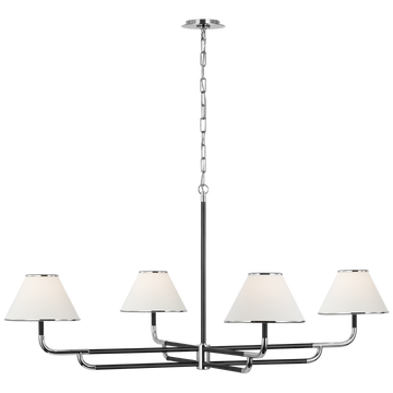 Polished Nickel and Ebony