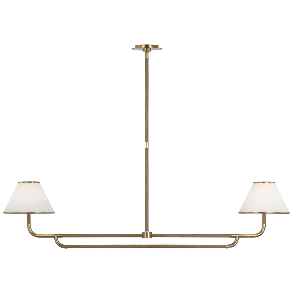 MF5059SBNOL Marie Flanigan Rigby 2 Light Linear Chandelier | Alternate Image