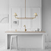 MF5059SBNOL Marie Flanigan Rigby 2 Light Linear Chandelier | Lifestyle Image