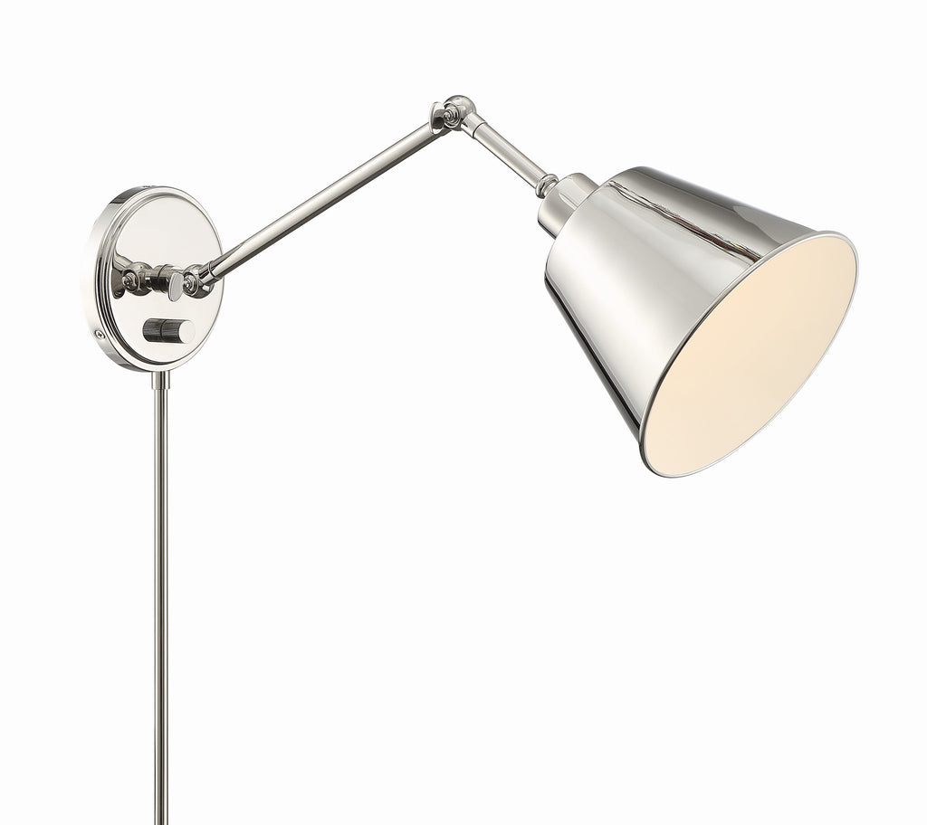 MIT-A8020-PN Mitchell 1 Light Task Sconce | Alternate Image