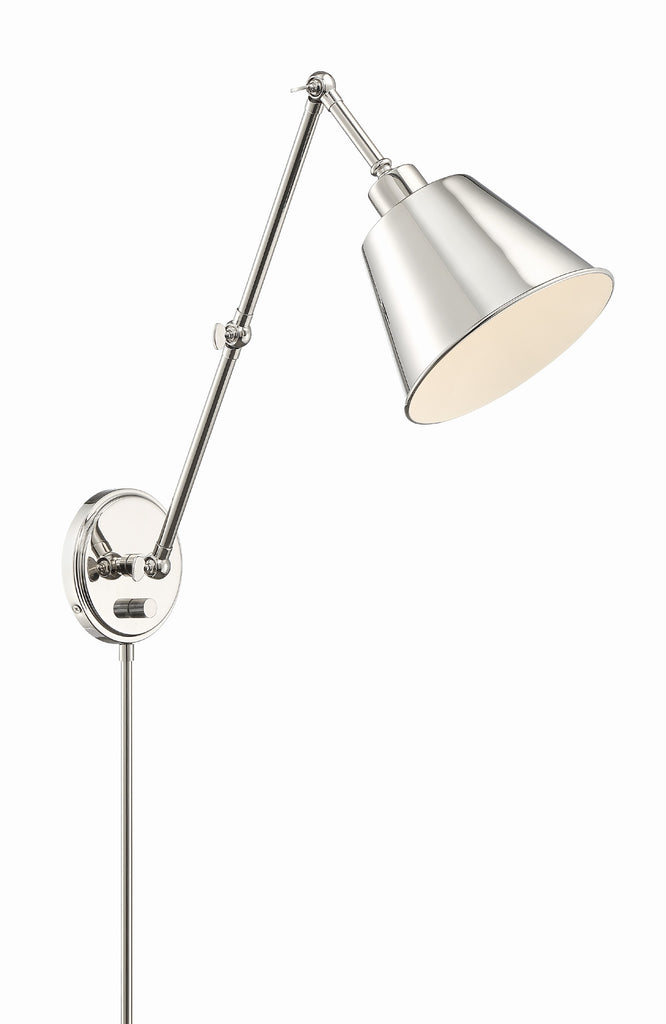 MIT-A8021-PN Mitchell 1 Light Task Sconce | Alternate Image