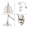 MIT-A8021-PN Mitchell 1 Light Task Sconce | Alternate Image