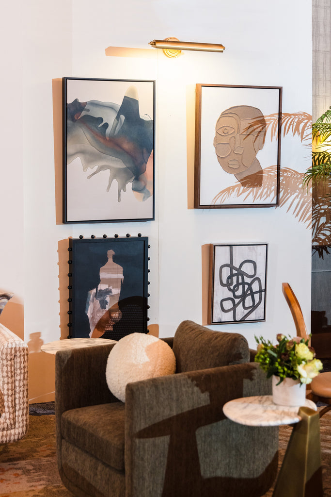 MLR-202-AG Miller 21.5'' Integrated LED Picture Light | Lifestyle Image