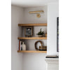 Crystorama Miller 21.5'' Integrated LED Picture Light in Aged Brass - Lifestyle View