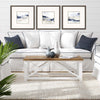 14201 Abstract, Shoreline Blues III S/3 | Lifestyle Image