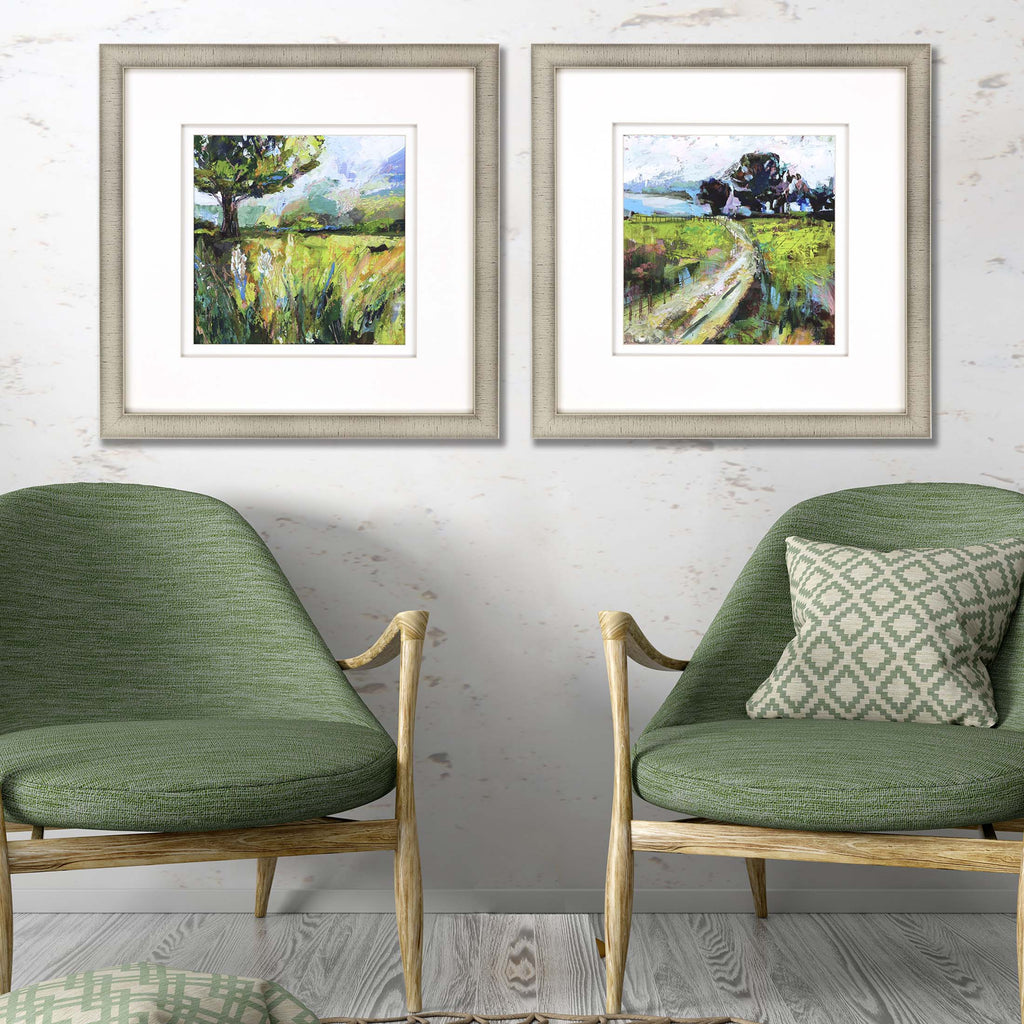 14358 Landscape, Wildflower Meadow S/2 | Lifestyle Image