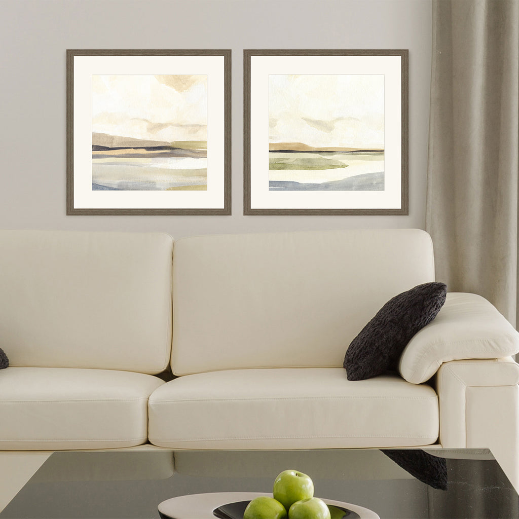15303 Abstract, Slate Horizon II S/2 | Lifestyle Image