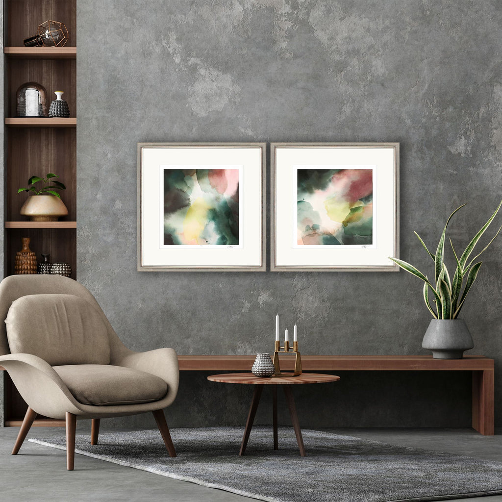 31924 Abstract, Gossamer Layers S/2 | Lifestyle Image