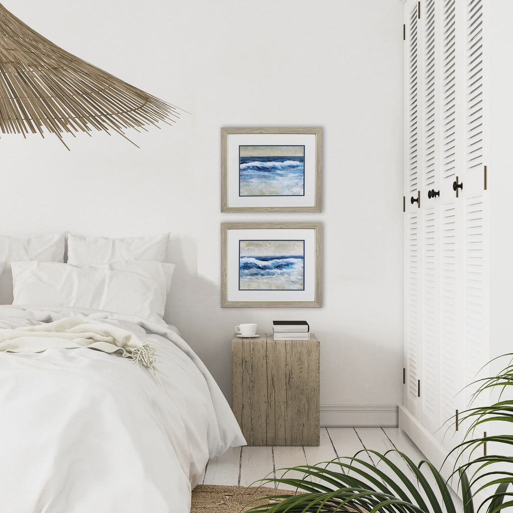 48269 Landscape, Breaking Shore Waves S/2 | Lifestyle Image