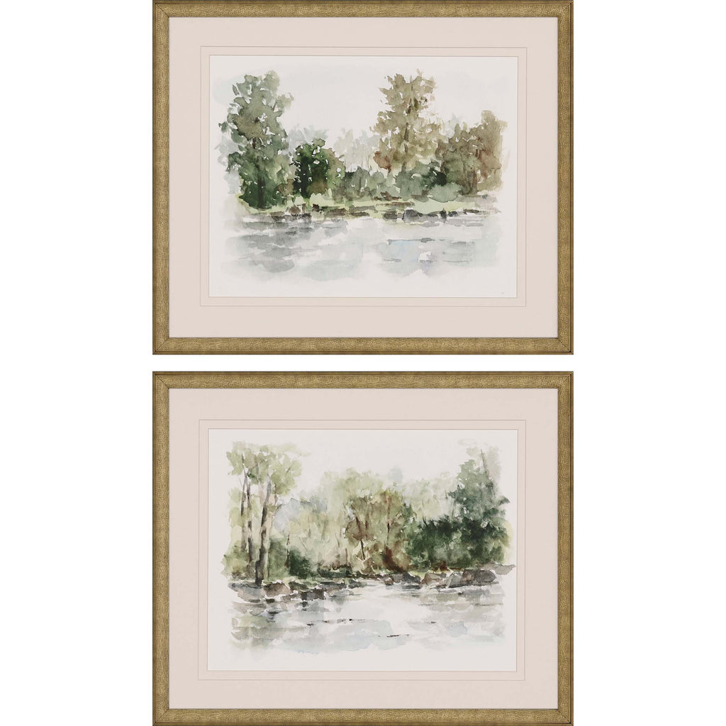6545 Landscape, Wooded Stream S/2 | Main Image
