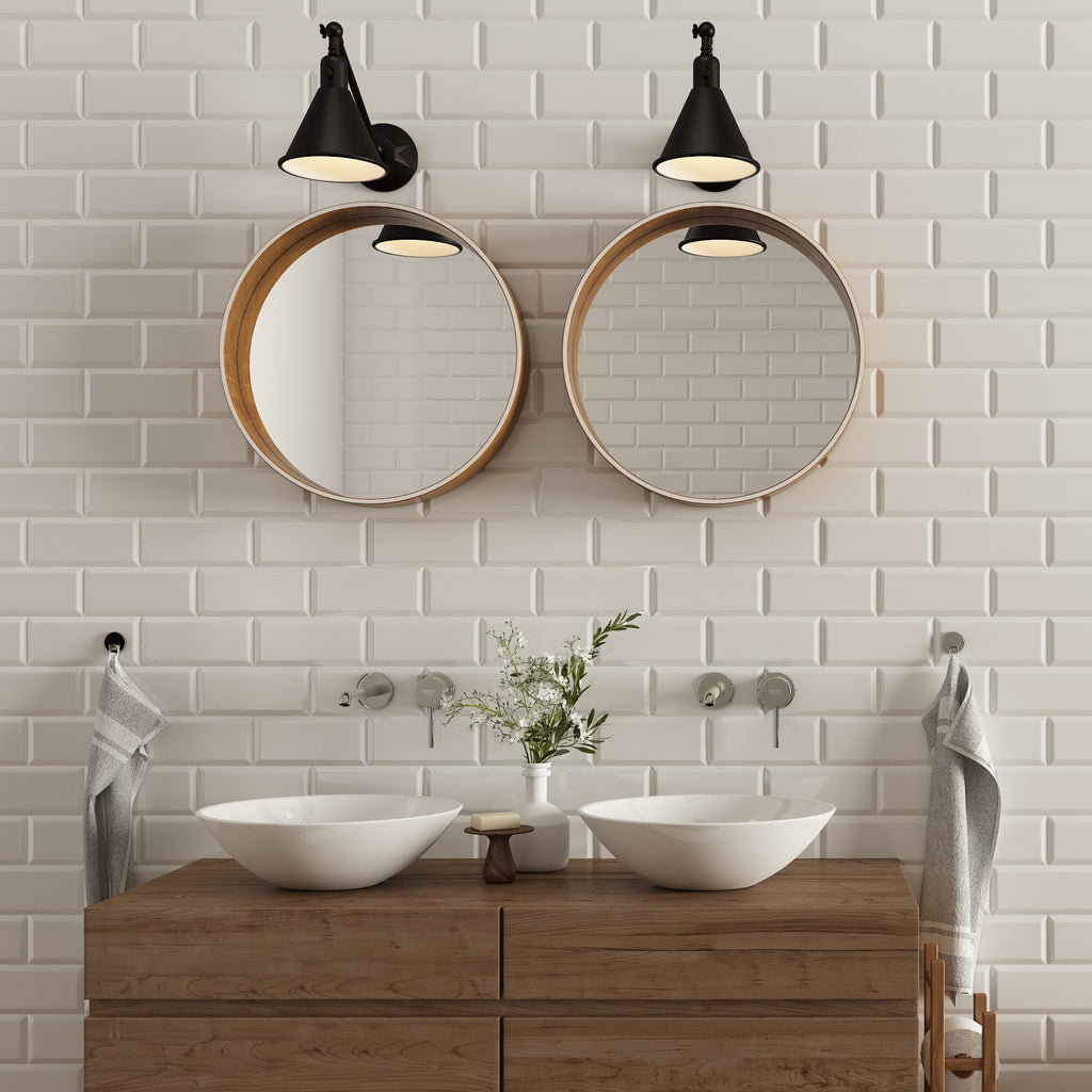 MOR-8800-MK Morgan 7'' Task Sconce | Lifestyle Image