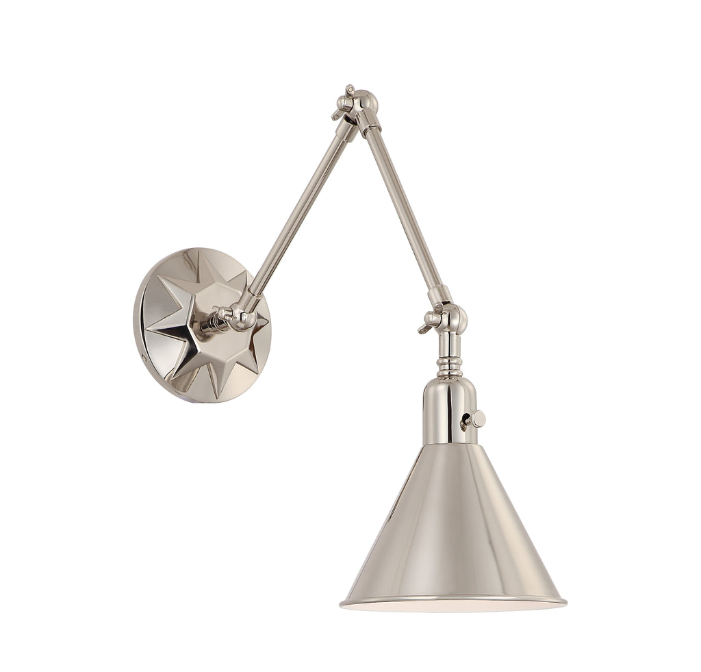 MOR-8801-PN_ULN Morgan 1 Light Task Sconce | Alternate Image
