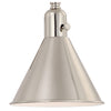 Crystorama-OPEN-BOX Morgan 1 Light Task Sconce in Polished Nickel - Additional View