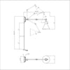 Crystorama-OPEN-BOX Morgan 1 Light Task Sconce - Product Dimensions