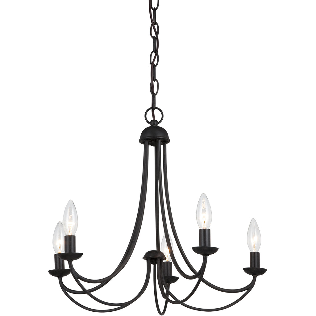 MRN5005IB Mirren 5 Light Chandelier | Alternate Image