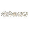Crystorama Marselle 42'' Bathroom Vanity in Antique Silver - Front View
