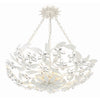 Crystorama Marselle 24'' Chandelier in Matte White - Additional View