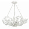 Crystorama Marselle 24'' Semi Flush Mount in Matte White - Additional View