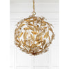 Crystorama Marselle 16.5'' Chandelier in Antique Gold - Lifestyle View