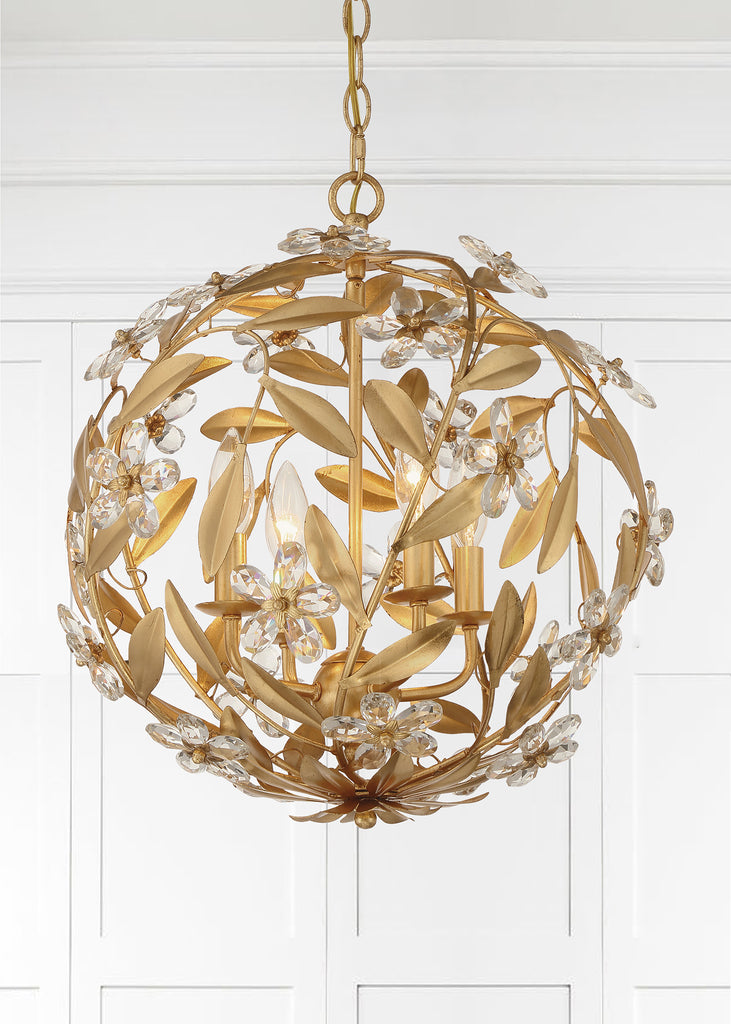 MSL-314-GA Marselle 16.5'' Chandelier | Lifestyle Image
