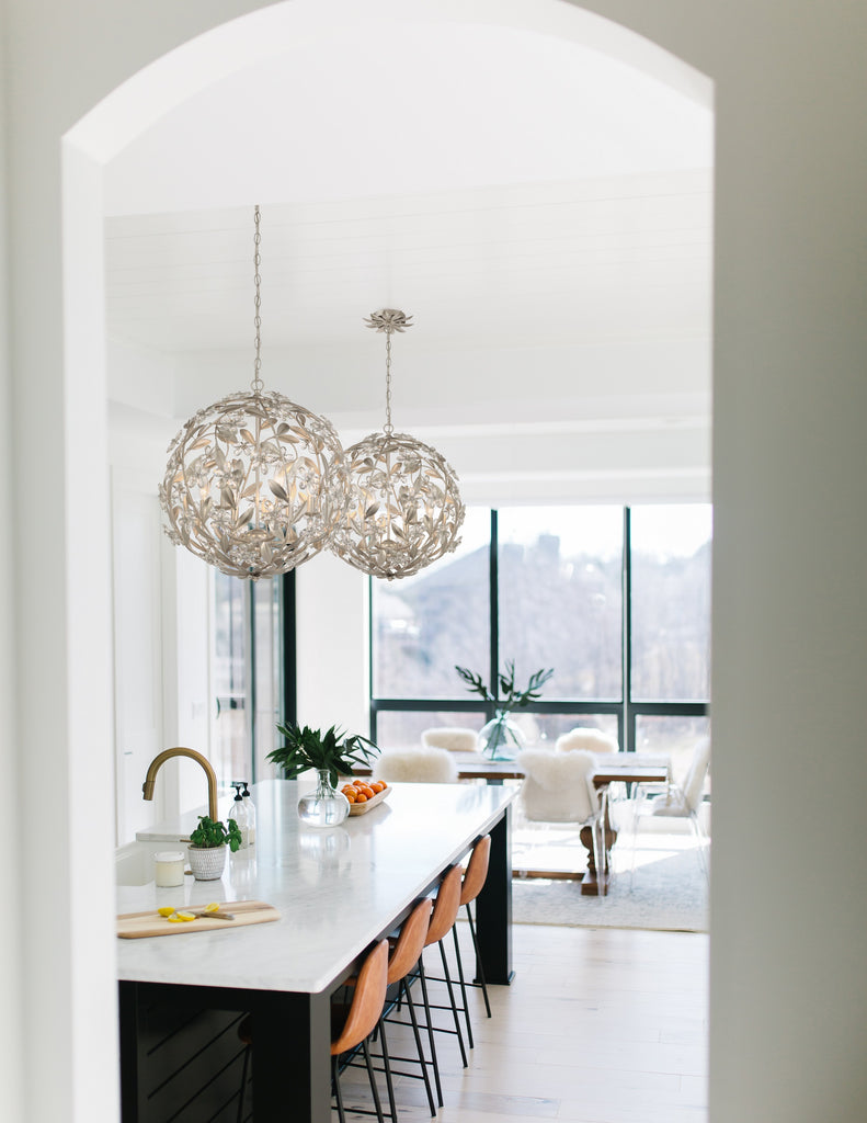 MSL-316-SA Marselle 22'' Chandelier | Lifestyle Image