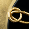 Crystorama Soto 23.5'' Pendant - Matte Black + Antique Gold Finish Detail