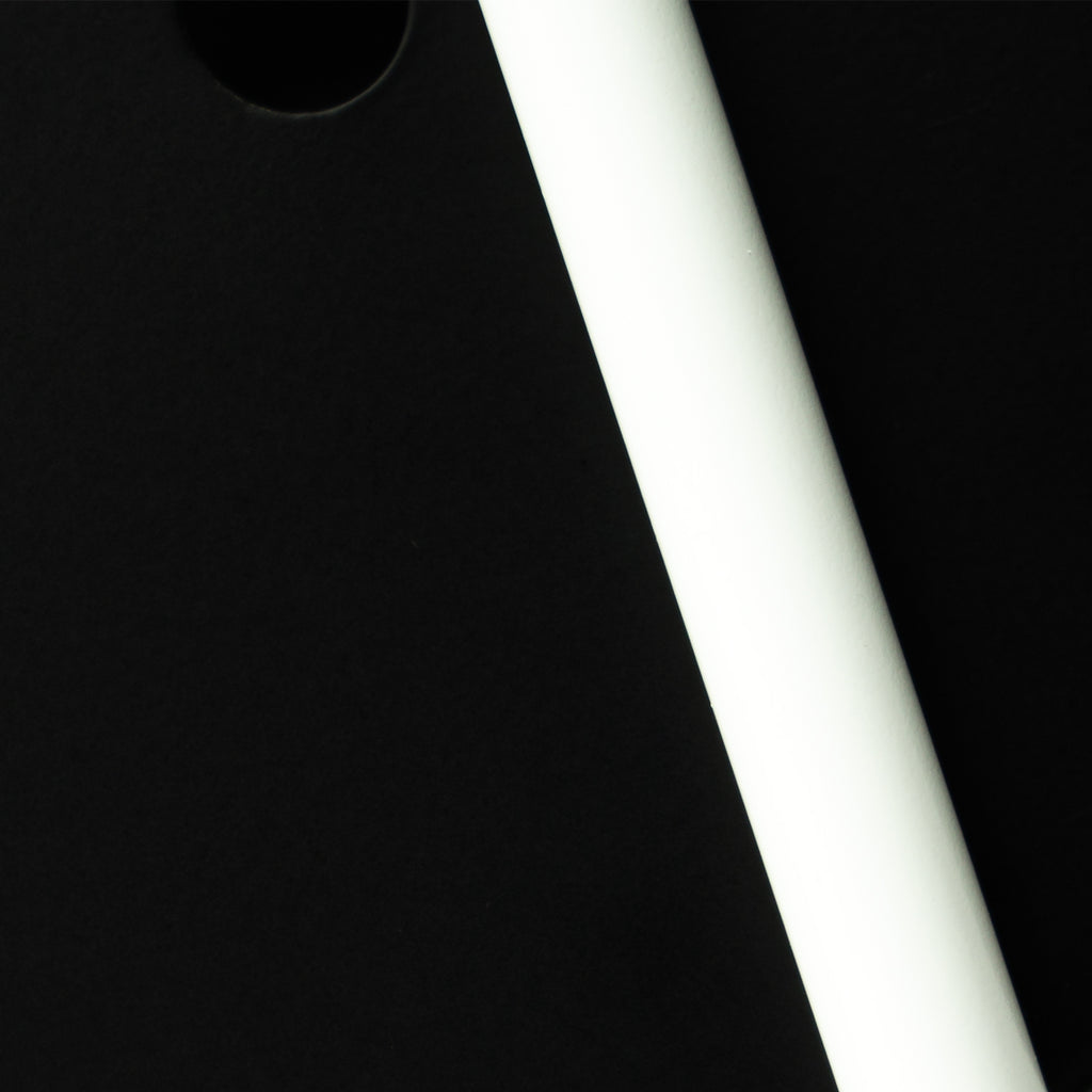 Crystorama Alston 20'' Pendant - Matte Black + White Finish Detail