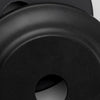 Crystorama Gregory 17.25'' Semi Flush Mount - Matte Black Finish Detail
