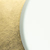 Crystorama Alston 20'' Pendant - Matte White + Antique Gold Finish Detail