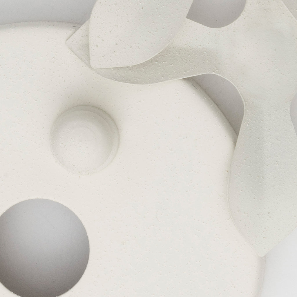Crystorama Reese 22'' Pendant - Matte White Finish Detail