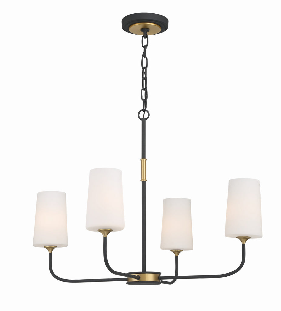 NIL-70014-BF-MG Niles 29'' Chandelier | Main Image