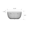 Crystorama Nola 14.25'' Flush Mount - Product Dimensions