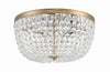 Crystorama-OPEN-BOX Nola 5 Light Flush in Vibrant Gold - Additional View